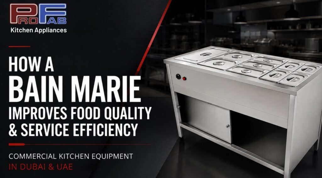 How a Bain Marie Improves Food Quality and Service Efficiency in Commercial Kitchens